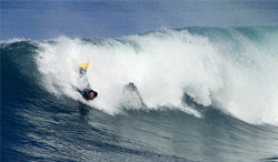 ボディーボードボタン