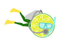 みずとくすだちイラスト