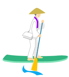 みずとくサップイラスト